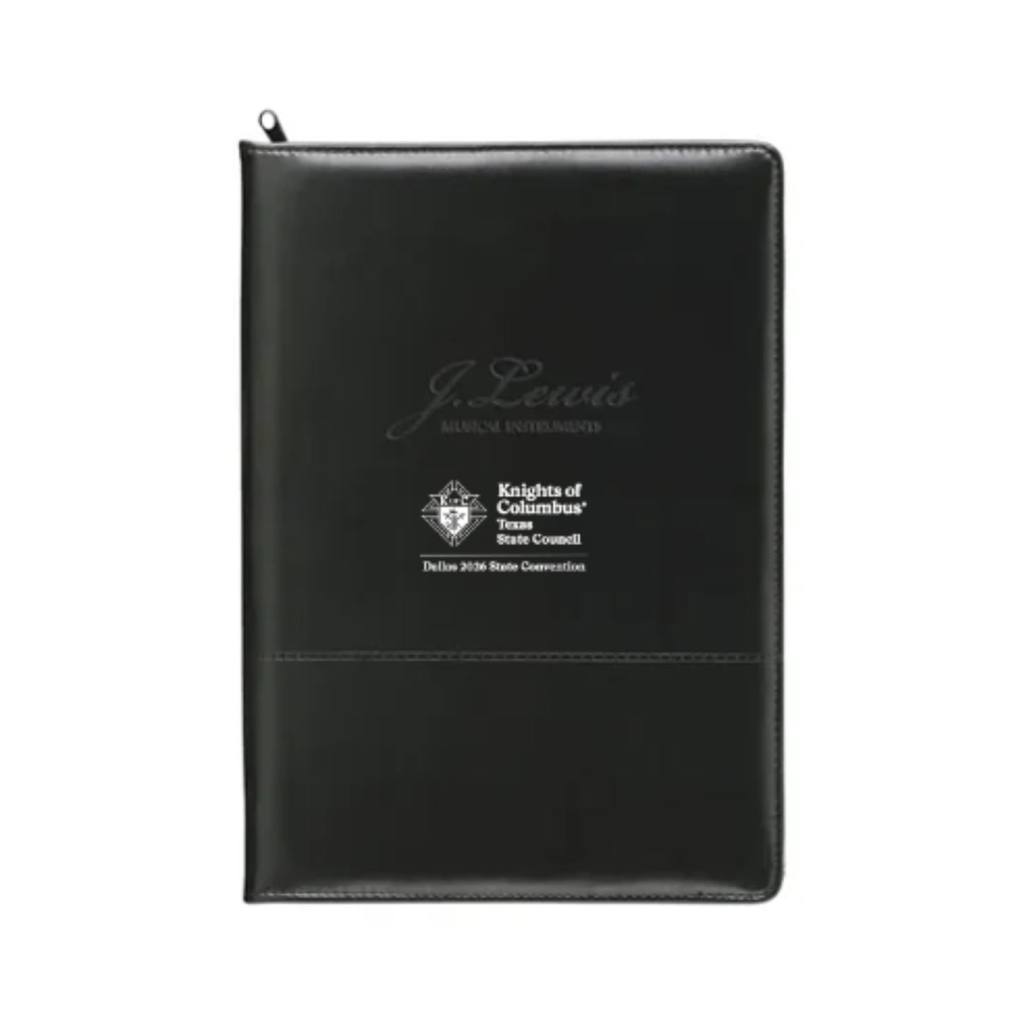 2026 Texas Council Zippered Padfolio