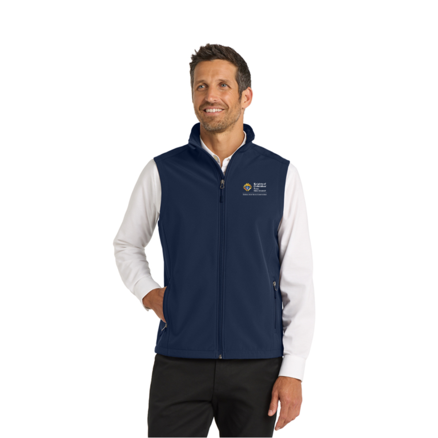 2026 Texas Council Men's Core Soft Shell Vest