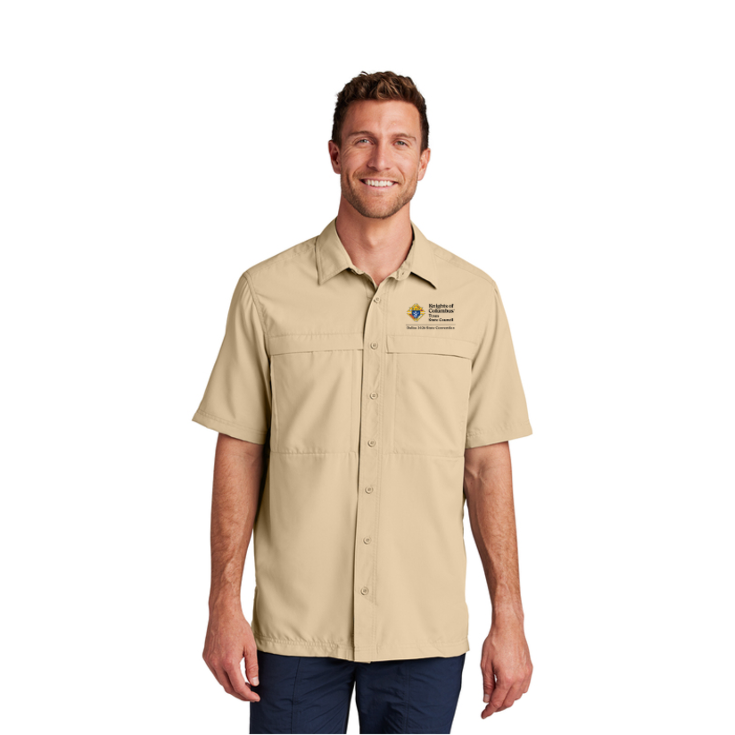 2026 Texas Council Short Sleeve Fishing Shirt