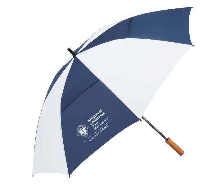 Texas State Convention Navy/White Golf Umbrella